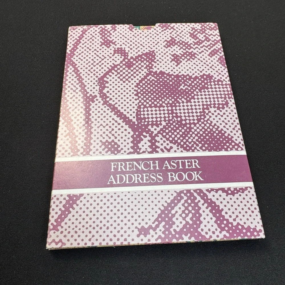 Vintage Avon French Aster Address Book 1986‎ NEW